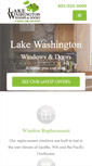 Mobile Screenshot of lakewashingtonwindows.com